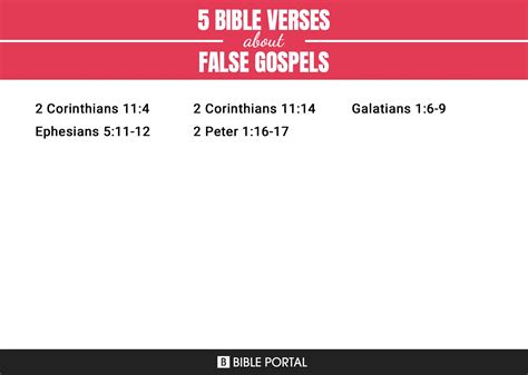 Most of the members might not even notice its happening. . List of false gospels